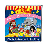 tonies Hörfiguren für Toniebox: Benjamin BLÜMCHEN Hörspiel - Märchennacht im Zoo - Gute Nacht Geschichten und Lieder Figur - ca. 44 Min - ab 3 Jahre - DEUTSCH