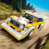LEGO 76897 Speed Champions 1985 Audi Sport Quattro S1 Rennwagenspielzeug