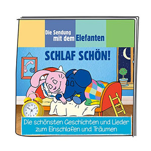 tonies Hörfiguren für Toniebox - Die Sendung mit dem Elefanten - Schlaf schön! - ca. 51 Min. - Ab 3 Jahre -DEUTSCH