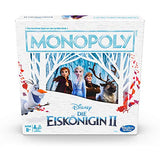 Hasbro Disney Die Eiskönigin 2 Monopoly, Brettspiel für Kinder ab 8 Jahren