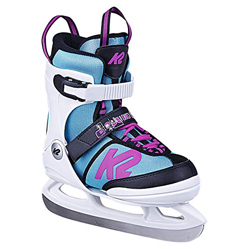 K2 Skates Mädchen Schlittschuhe Juno Ice — white - light blue — EU: 29 - 34 (UK: 10 - 1 / US: 11 - 2) — 25D0304