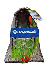 Schildkröt Kinder-Schnorchelset Bermuda 3-teilig, Brille, Schnorchel, Flossen verstellbar Größe 33-38, ABC Set, Junior Tauchset, hochwertiges Silikon, perfekte Passform, 940001