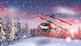 Revell 01028 Adventskalender RC Helikopter mit 2.4 GHz, LED-Beleuchtung, Gyro, inkl. Batterien in 24 Tagen zum selbstgebauten, ferngesteuerten Hubschrauber, Rot&Grün