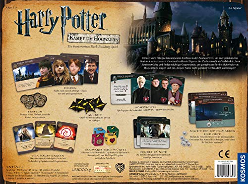 KOSMOS 693398 - Harry Potter Kampf um Hogwarts. Das Harry Potter Spiel Hogwarts Battle in deutscher Sprache
