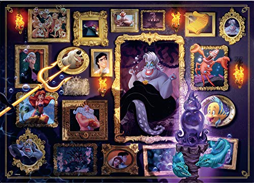 Ravensburger Erwachsenenpuzzle 15027 Disney Villainous: Ursula Puzzle