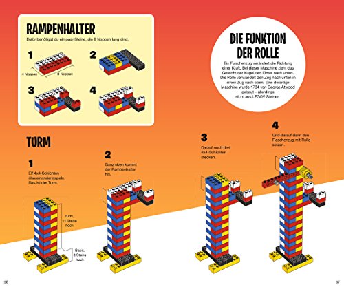 LEGO® Kettenreaktionen: Baue dir 10 bewegliche Maschinen: Neue Tricks für deine Steine - mit über 30 LEGO® Elementen