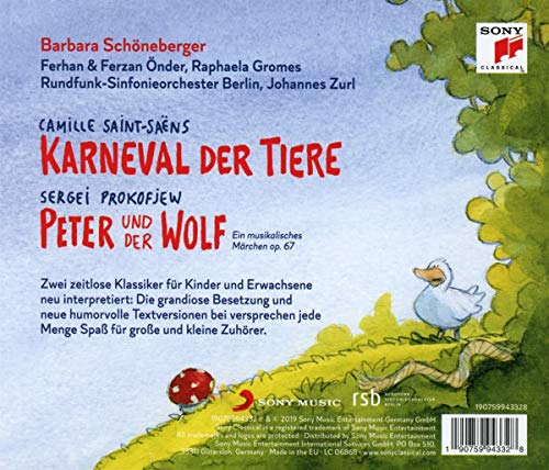 Prokofjew: Peter und der Wolf / Saint-Saëns: Karneval der Tiere