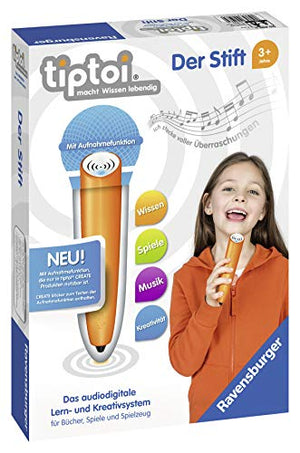 Ravensburger tiptoi 00801 - Der Stift von Ravensburger ab 3 Jahren / Das audiodigitale Lern- und Kreativsystem mit dem Kinder die Welt spielerisch entdecken