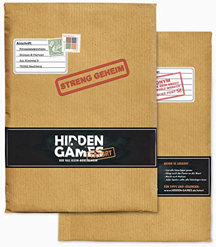 Hidden Games Tatort Krimispiel, Escape Room Spiel