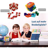 B&Julian ® 3D IQ Holzpuzzle10 Mini Knobelspiele Holz Puzzle Set Geduldspiel Rätselspiel Geschicklichkeitsspiel Holzpuzzle für Kinder Erwachsene Ideen Adventskalender