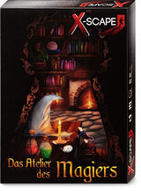 X-SCAPE - Das Atelier des Magiers - Escape Room Spiel für 1-5 Spieler ab 12 Jahren - Level: Fortgeschrittene