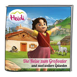 tonies Hörfiguren für Toniebox: Hörspiel Heidi - Die Reise zum Großvater Figur mit 12 Geschichten und Lieder - ca. 60 Min - ab 5 Jahre - DEUTSCH
