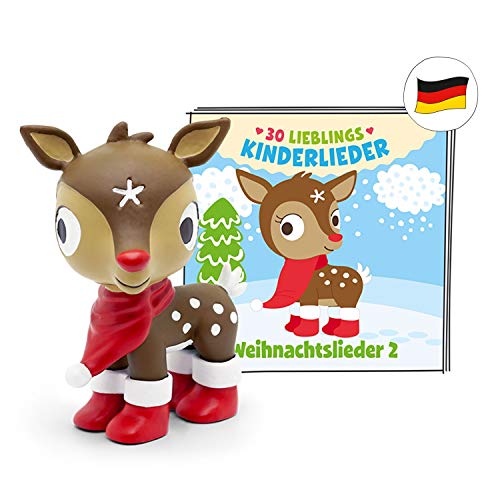 tonies Hörfiguren für Toniebox - 30 Lieblings Kinderlieder - Weihnachtslieder 2 - ca. 70 Min. - Ab 3 Jahre -DEUTSCH