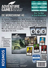 KOSMOS 695132 - Adventure Games - Die Monochrome AG. Entdeckt die Story Kooperatives Gesellschaftsspiel