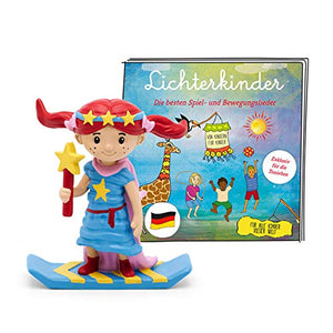 tonies Hörfigur für Toniebox, Lichterkinder – Best of Album der beliebtesten Spiel- und Bewegungslieder, Kinderlieder für Kinder ab 3 Jahren, Spielzeit ca. 50 Minuten