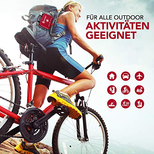 Erste Hilfe Set Outdoor - Fahrrad, Wandern Zubehör - First Aid Kit