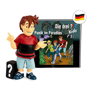 tonies Hörfiguren für Toniebox - Die DREI ??? Kids - Panik im Paradies - ca. 70 Min. - Ab 6 Jahre -DEUTSCH