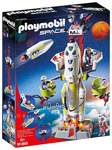Playmobil Space 9488 Mars-Rakete mit Startrampe, ab 6 Jahren