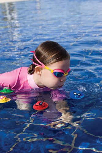 Zoggs Unisex Baby Seal Flips Pool-Spielzeug und Wasserspielzeug, Mehrfarbig, 4+ Months