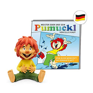 tonies Hörfigur für Toniebox, 2 Pumuckl Hörspiele: Spuk in der Werkstatt & Das verkaufte Bett, Hörspiel für Kinder ab 4 Jahren, Spielzeit ca. 49 Minuten