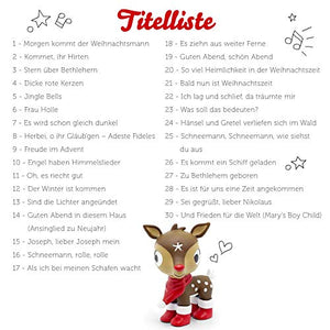 tonies Hörfiguren für Toniebox - 30 Lieblings Kinderlieder - Weihnachtslieder 2 - ca. 70 Min. - Ab 3 Jahre -DEUTSCH