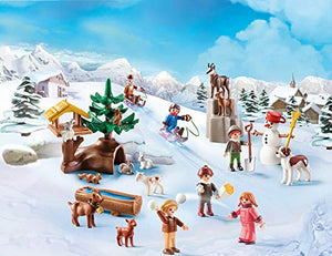 PLAYMOBIL 70260 Adventskalender Heidis Winterwelt, Ab 4 Jahren