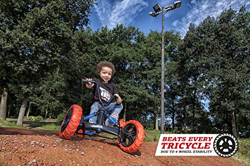 Berg Pedal Gokart Buzzy Nitro | Kinderfahrzeug, Tretauto, Sicherheid und Stabilität, Kinderspielzeug geeignet für Kinder im Alter von 2-5 Jahren