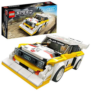 LEGO 76897 Speed Champions 1985 Audi Sport Quattro S1 Rennwagenspielzeug