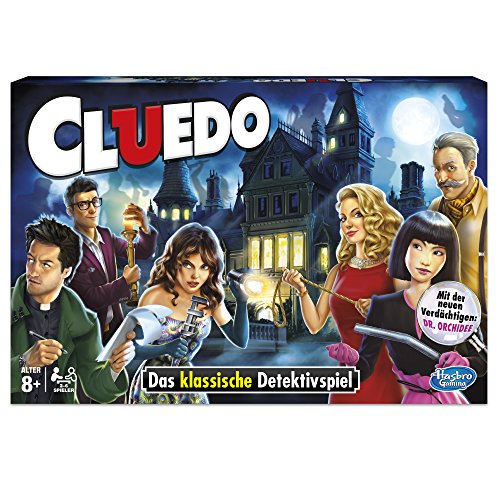 Hasbro Spiele 38712398 - Cluedo Familienspiel, ab 8 Jahre