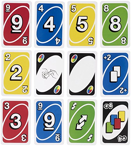 Mattel Games W2087 - UNO Kartenspiel und Gesellschaftspiel, geeignet für 2 - 10 Spieler, Kartenspiele und Gesellschaftsspiele ab 7 Jahren