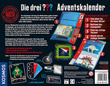 Kosmos Die drei ??? Adventskalender 2020 Löse die 24 spannenden Rätsel der mysteriösen Spielfiguren, Spielzeug-Adventskalender für Kinder ab 8 Jahre, Krimi Geschichte bis Weihnachten