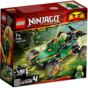 LEGO 71700 NINJAGO Legacy Lloyds Dschungelräuber Auto mit Minifigur Lloyd, Turnier der Elemente Bauset